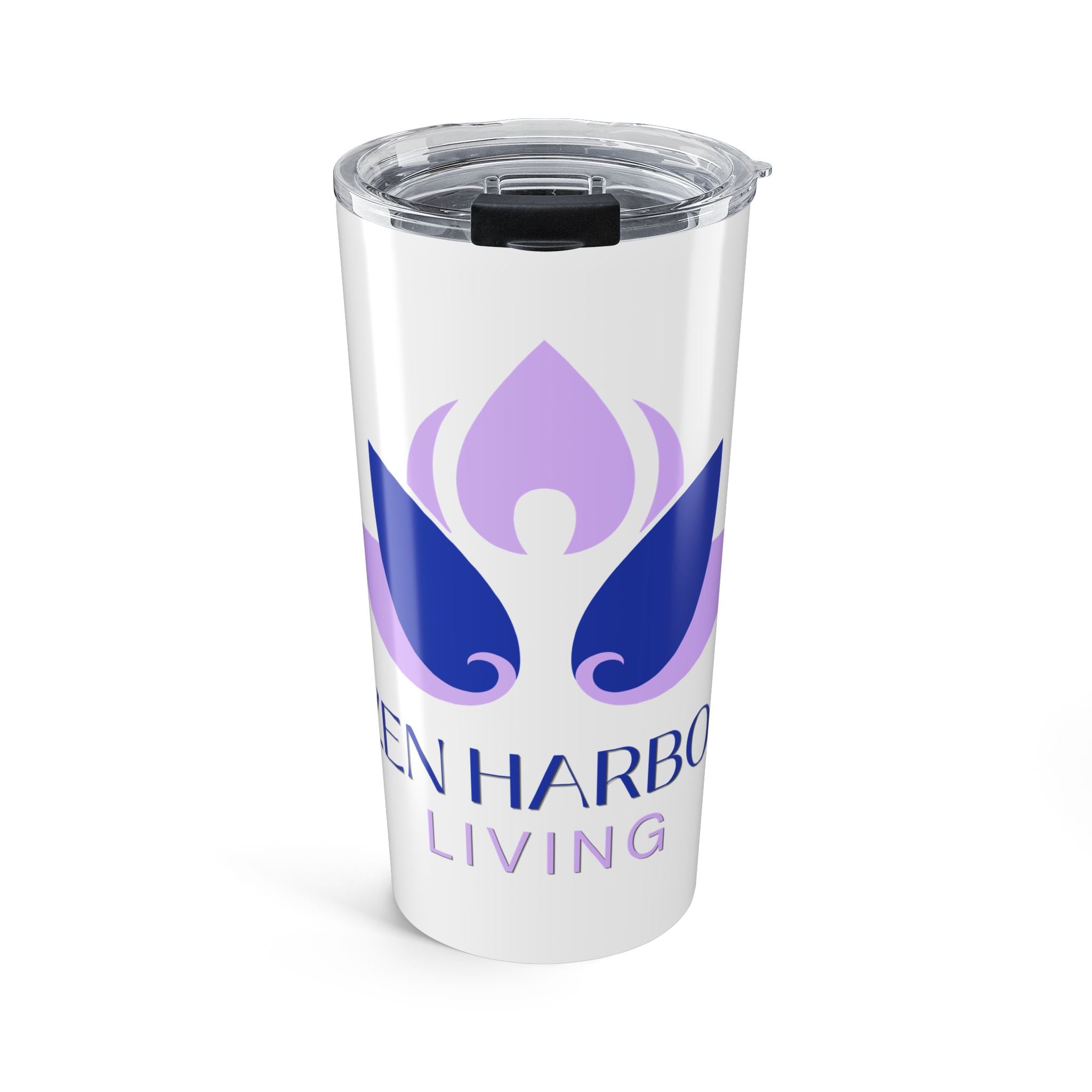 20oz Logo Tumbler – Serenity Lotus Stainless Travel Cup