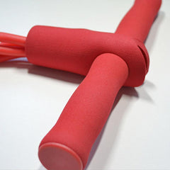 Latex Foot Pedal Resistance Pull Rope Fitness Expander with Handles