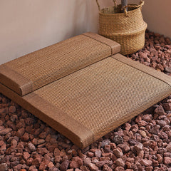 Natural Bamboo Fiber Zafu – Round Meditation Cushion for Zen Practice
