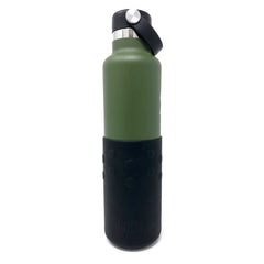 GiveGrip Silicone Water Bottle Sleeve for 17oz-24oz Thermal Bottles