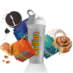 9 Loaded Protein Samples + Shaker Bottle