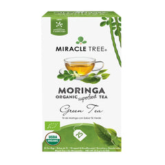 Organic Moringa Tea - Green Tea - Decaffeinated Herbal Tea