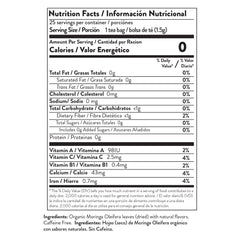 Organic Moringa Tea - Lemon & Chamomile - Caffeine-Free Herbal Tea